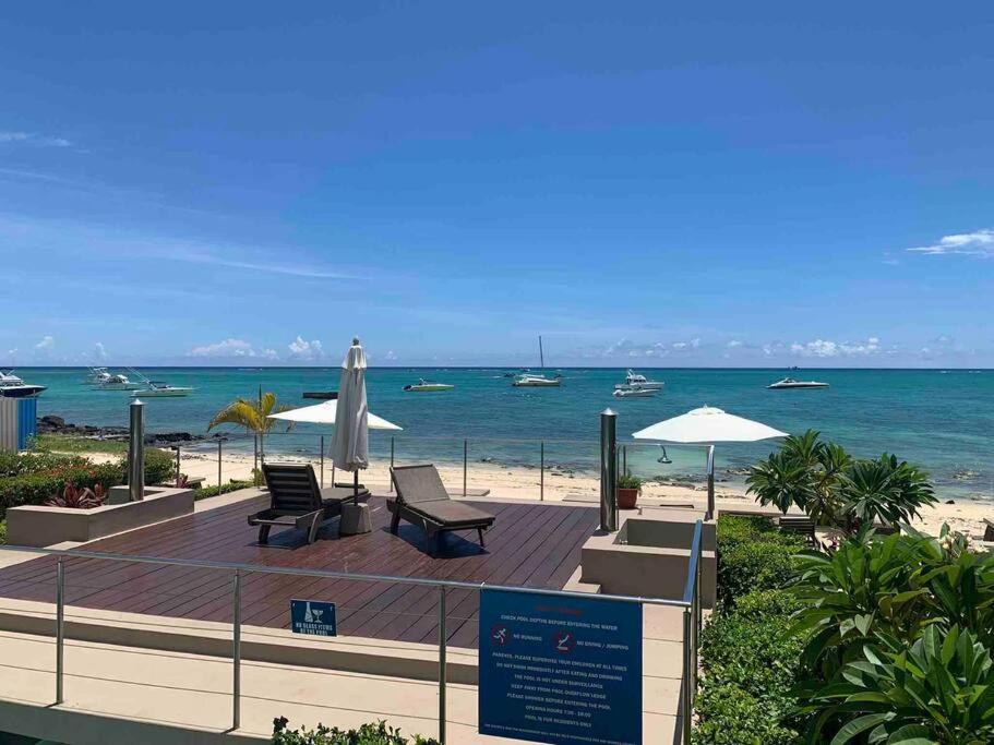 Appartamento Beachfront Le Cerisier Trou Aux Biches, Mon Choisy Mont-Choisy Esterno foto