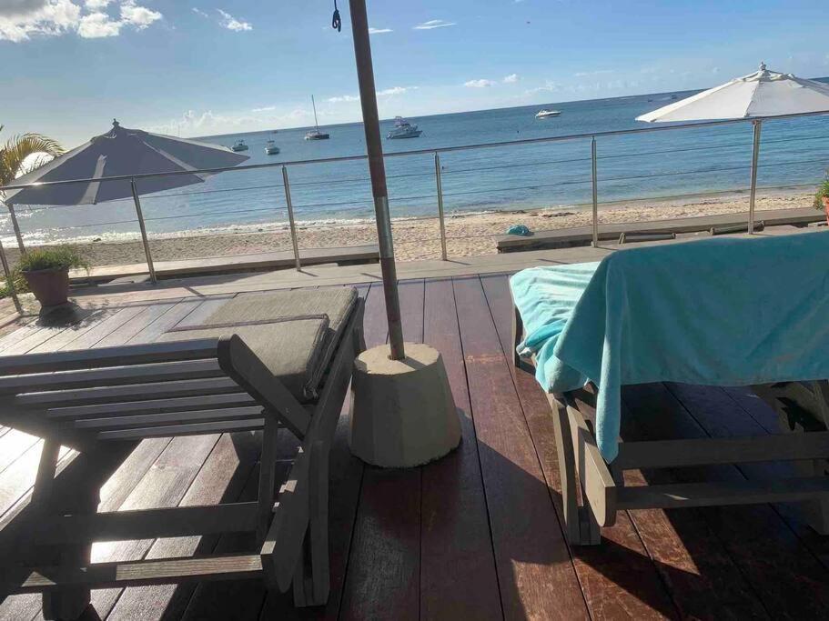 Appartamento Beachfront Le Cerisier Trou Aux Biches, Mon Choisy Mont-Choisy Esterno foto